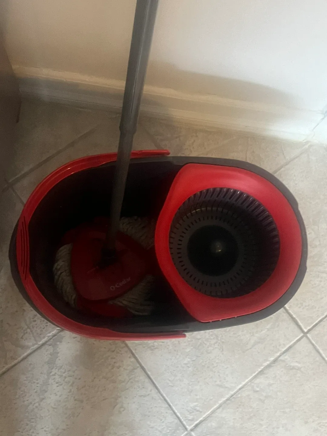 O-Cedar EasyWring Spin Mop and Bucket image indicator(2)