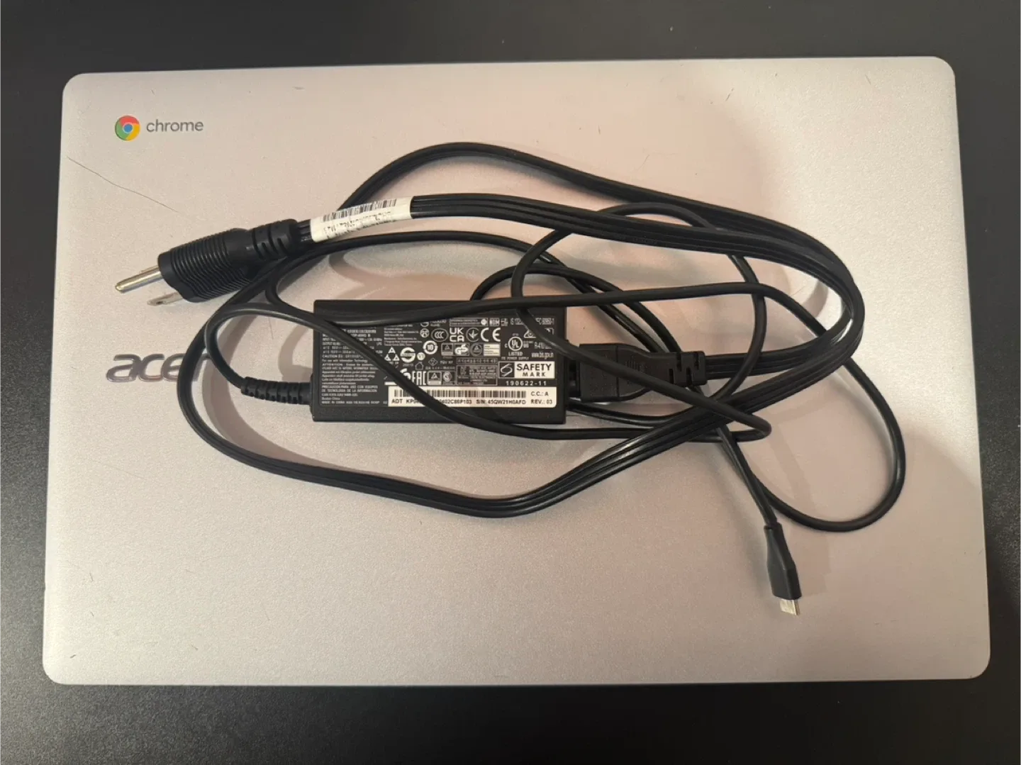 Acer Chromebook 315 (2022) image indicator(9)