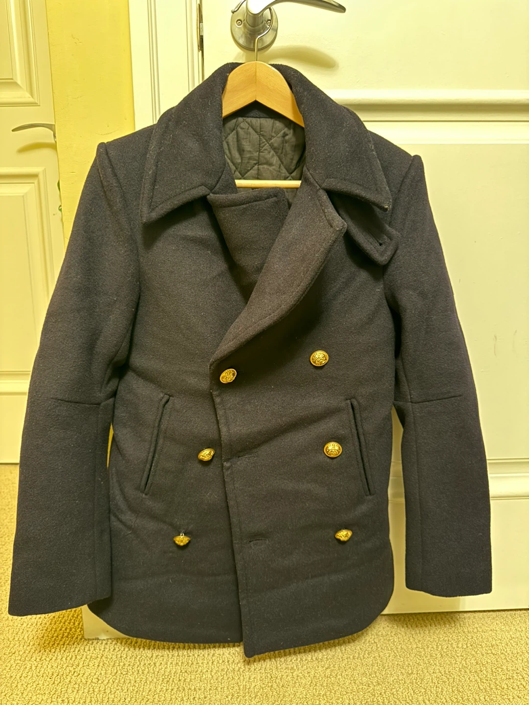 Balmain Men’s Wool Coat