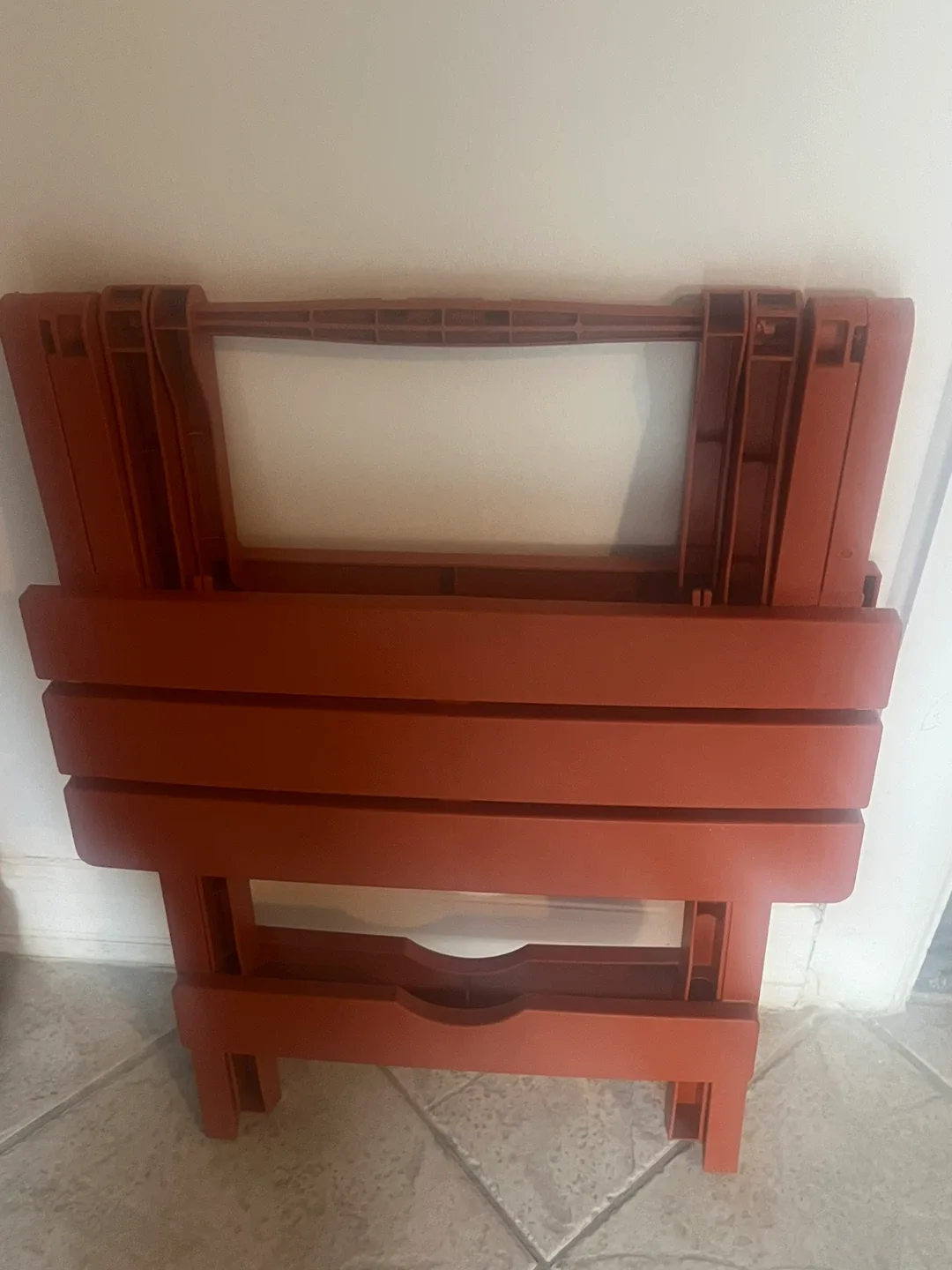 Orange Folding Table image indicator(2)