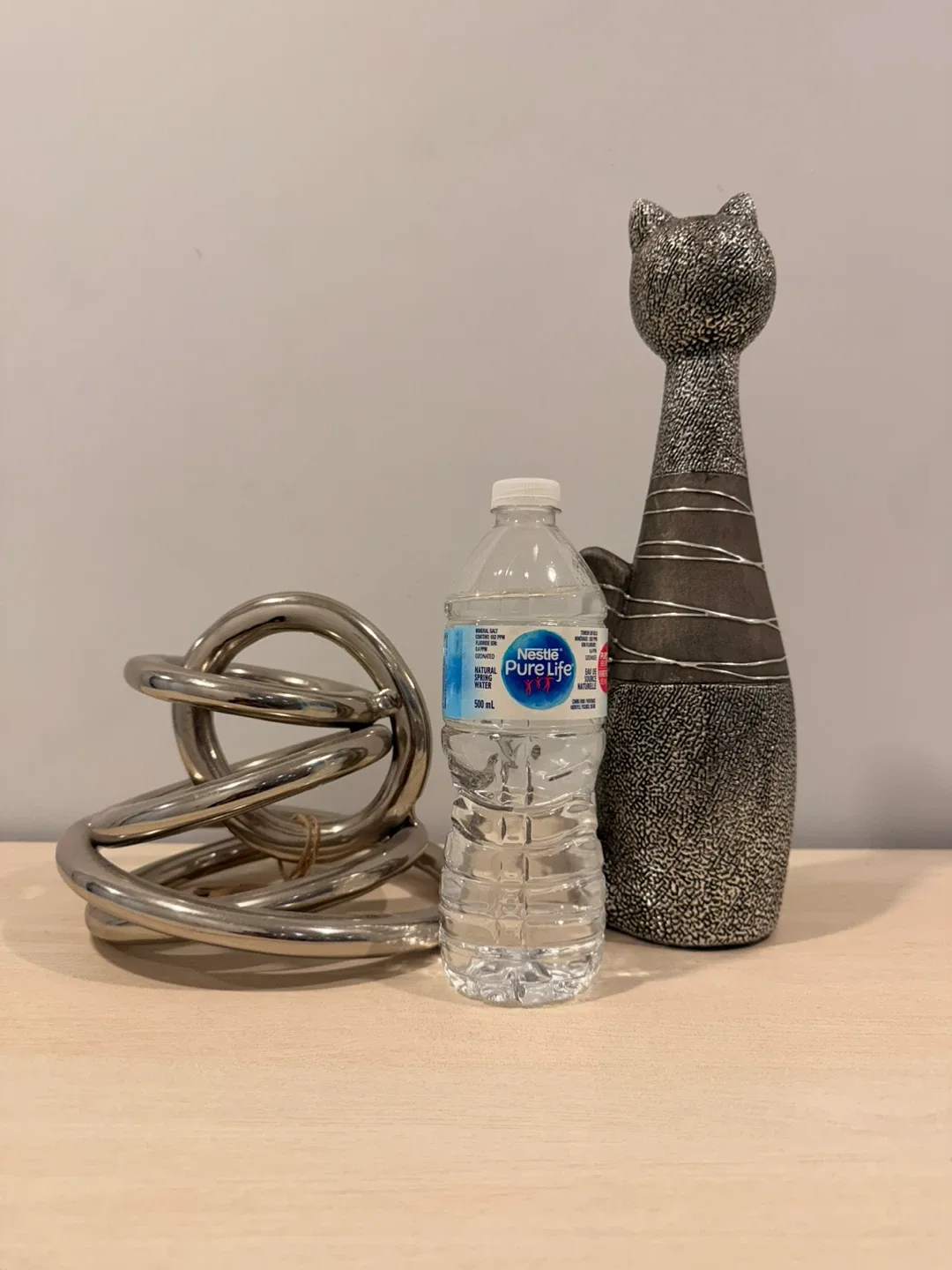 $5 for both Silver Decorative Ornaments / Decor Pieces image indicator(3)