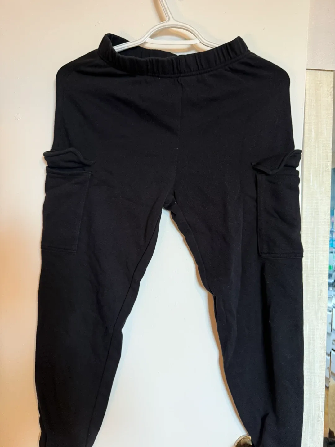 H&M Black Cargo Pants - Size 11-12 image indicator(3)