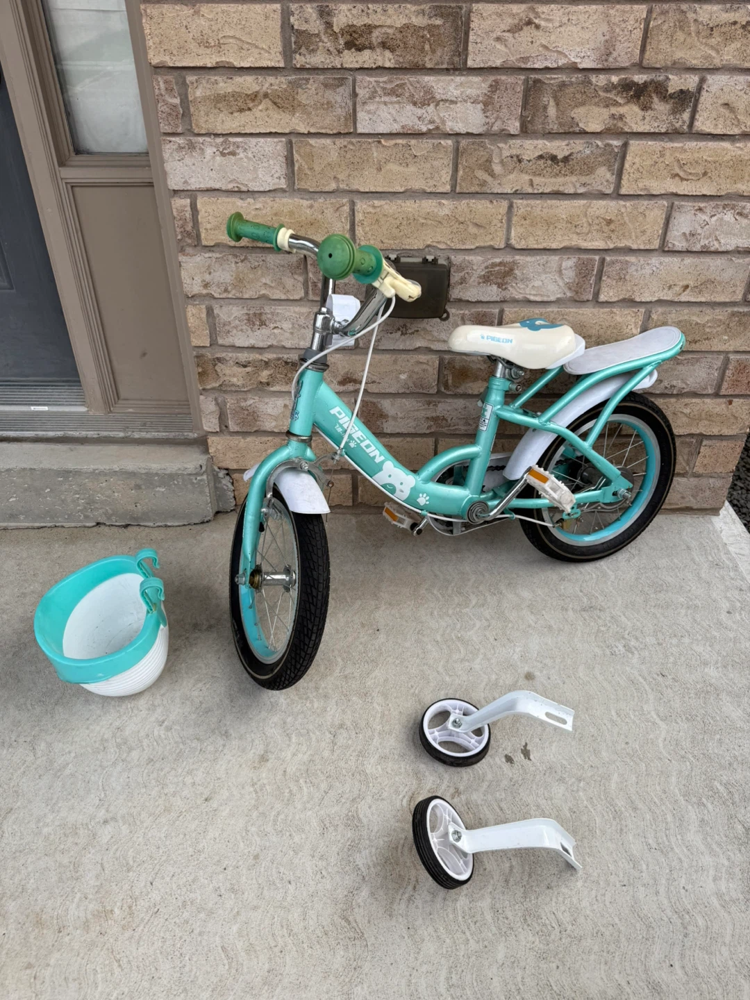 Pigeon Kids Bike - Turquoise