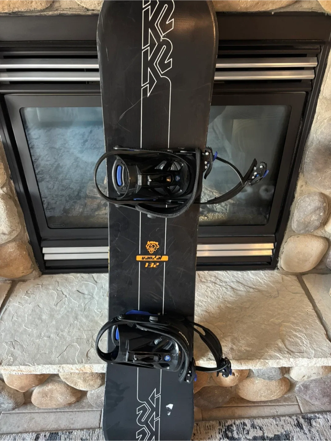 K2 Vandal 132 Snowboard with Firefly Bindings