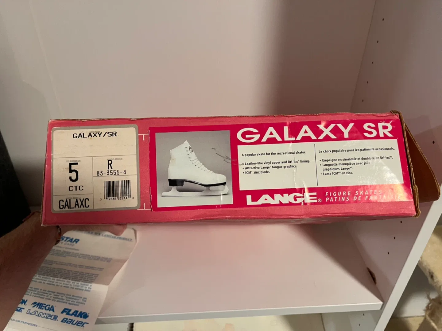 Lange Galaxy SR Figure Skates - Size 5 image indicator(4)