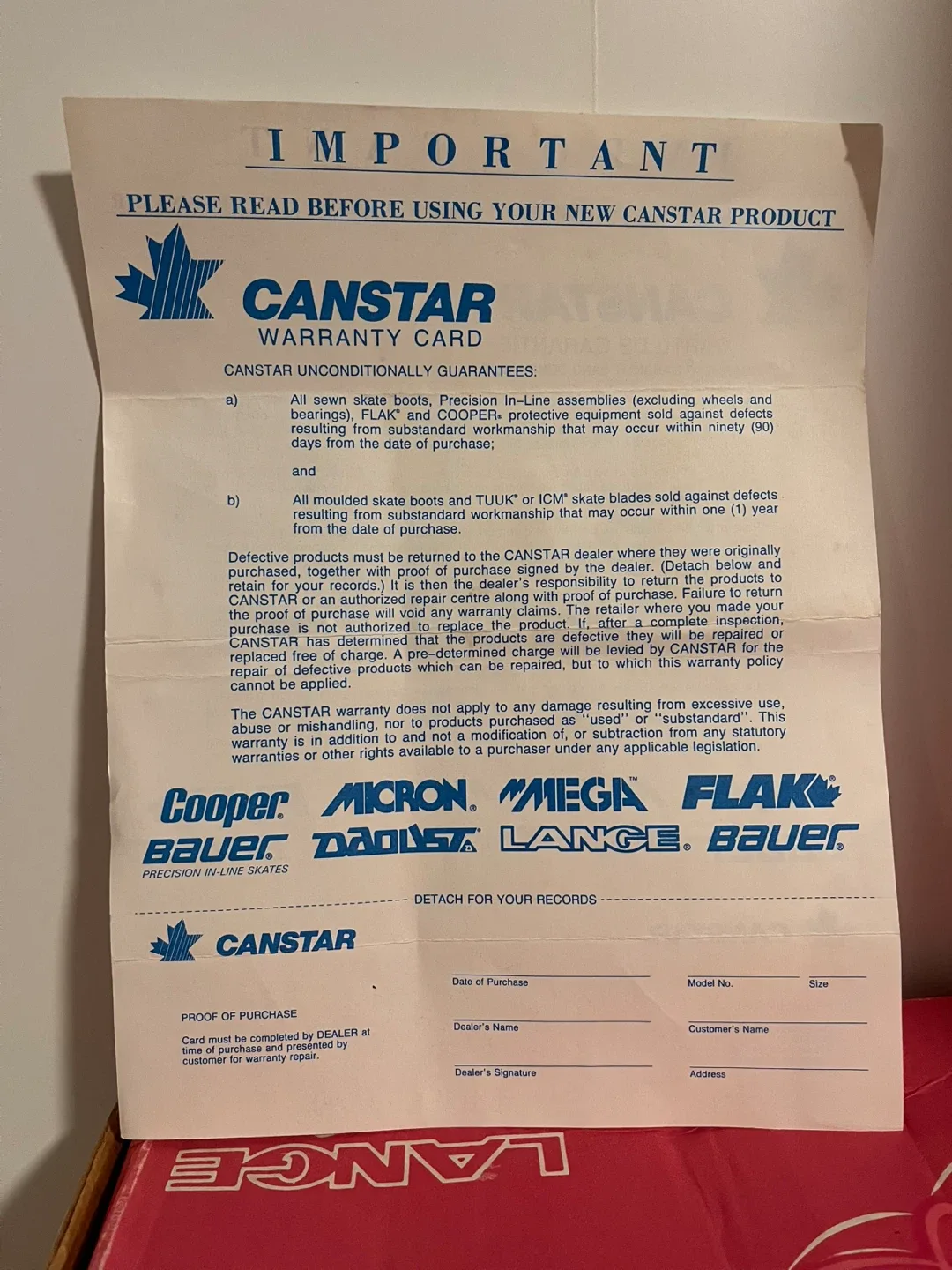 Lange Galaxy SR Figure Skates - Size 5 image indicator(5)