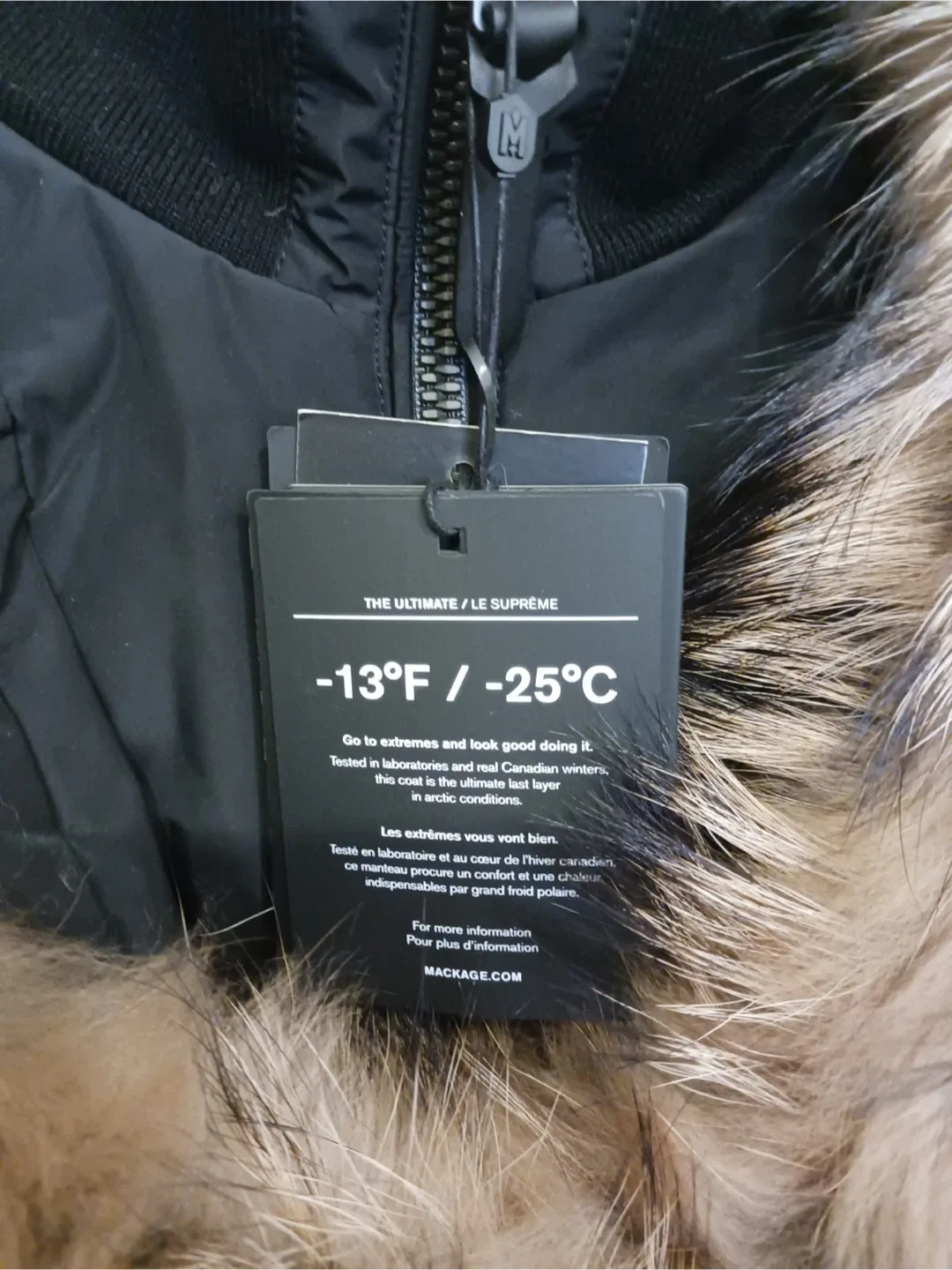 Mackage Black Down Winter Coat image indicator(5)