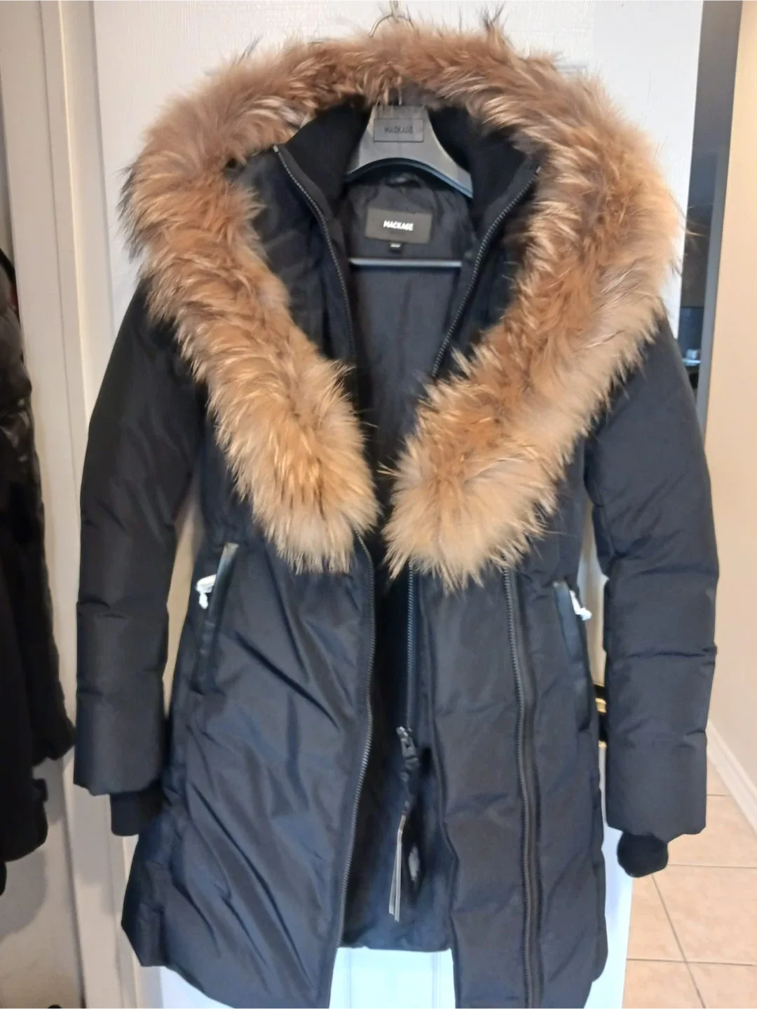 Mackage Black Down Winter Coat image indicator(3)