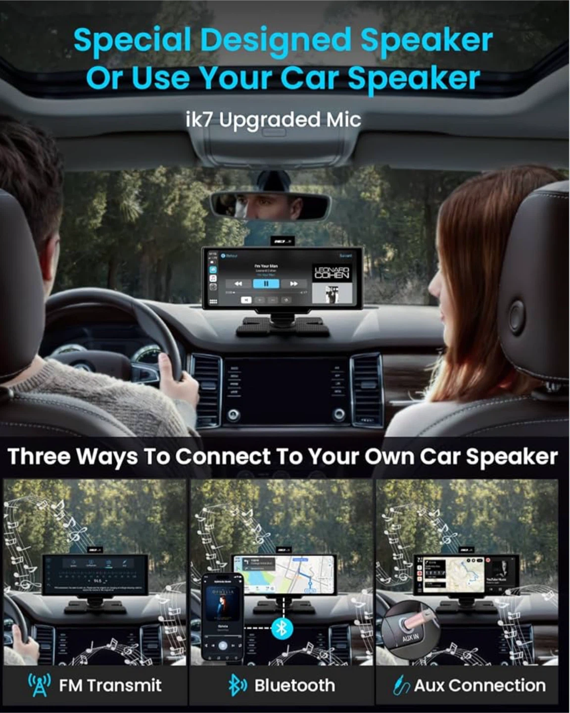 Portable Apple Carplay Screen - photo 5