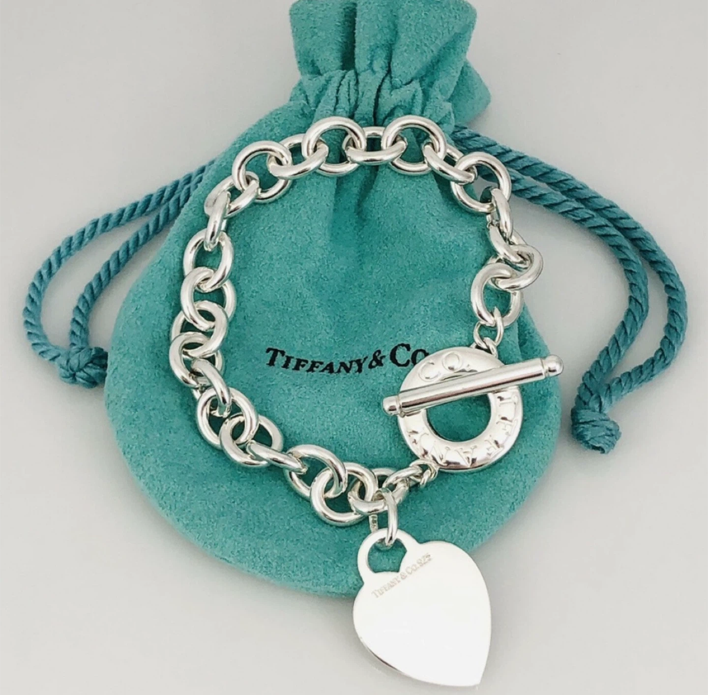 Tiffany & Co. Heart Tag Toggle Bracelet