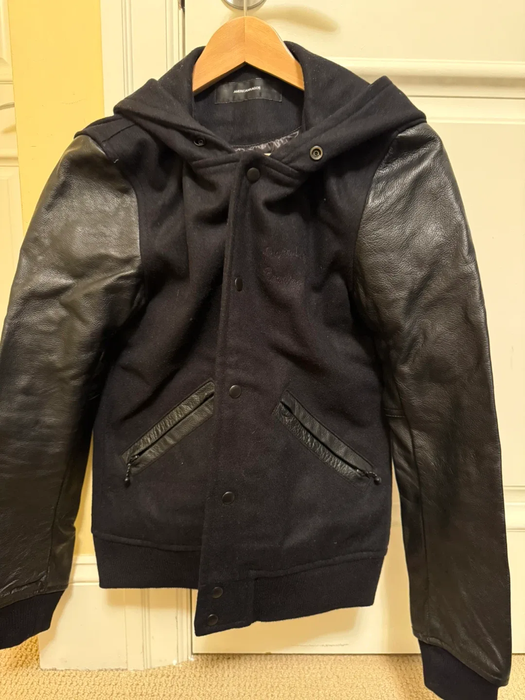 American Rag Cie Men’s Wool Hooded Jacket