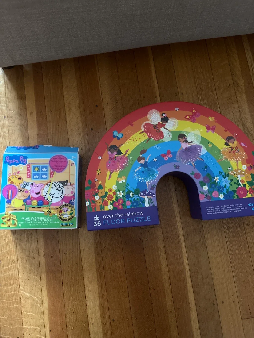 Peppa Pig & Over the Rainbow Puzzles
