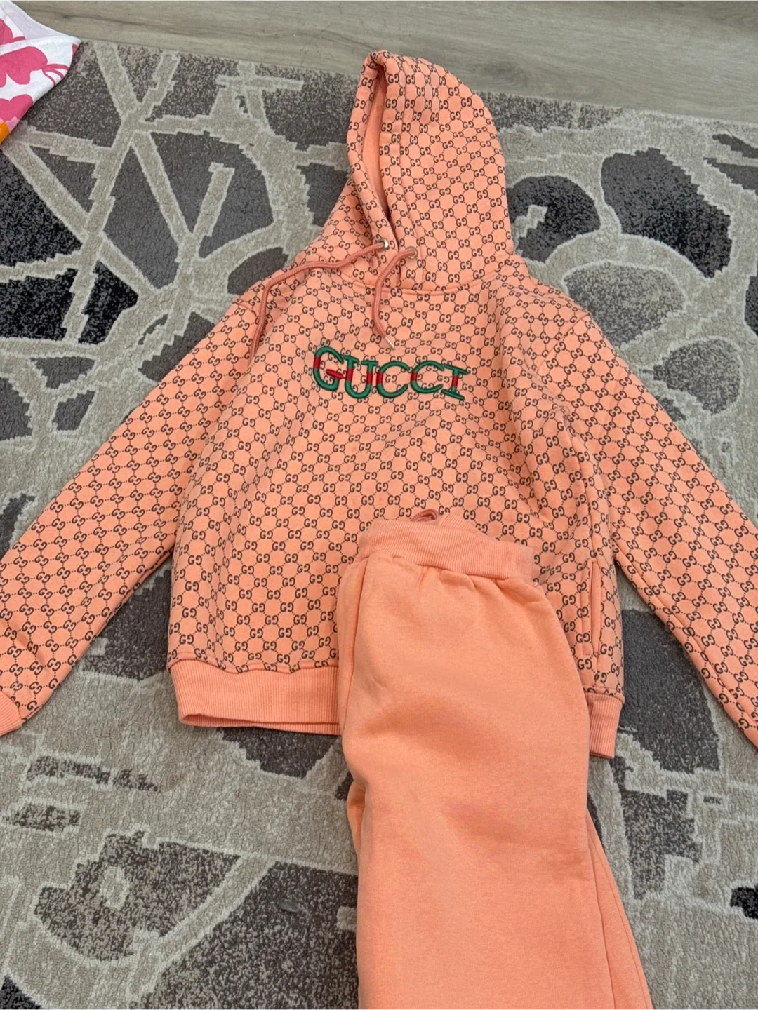 Gucci Kids' GG Printed Cotton Jersey Set image indicator(2)