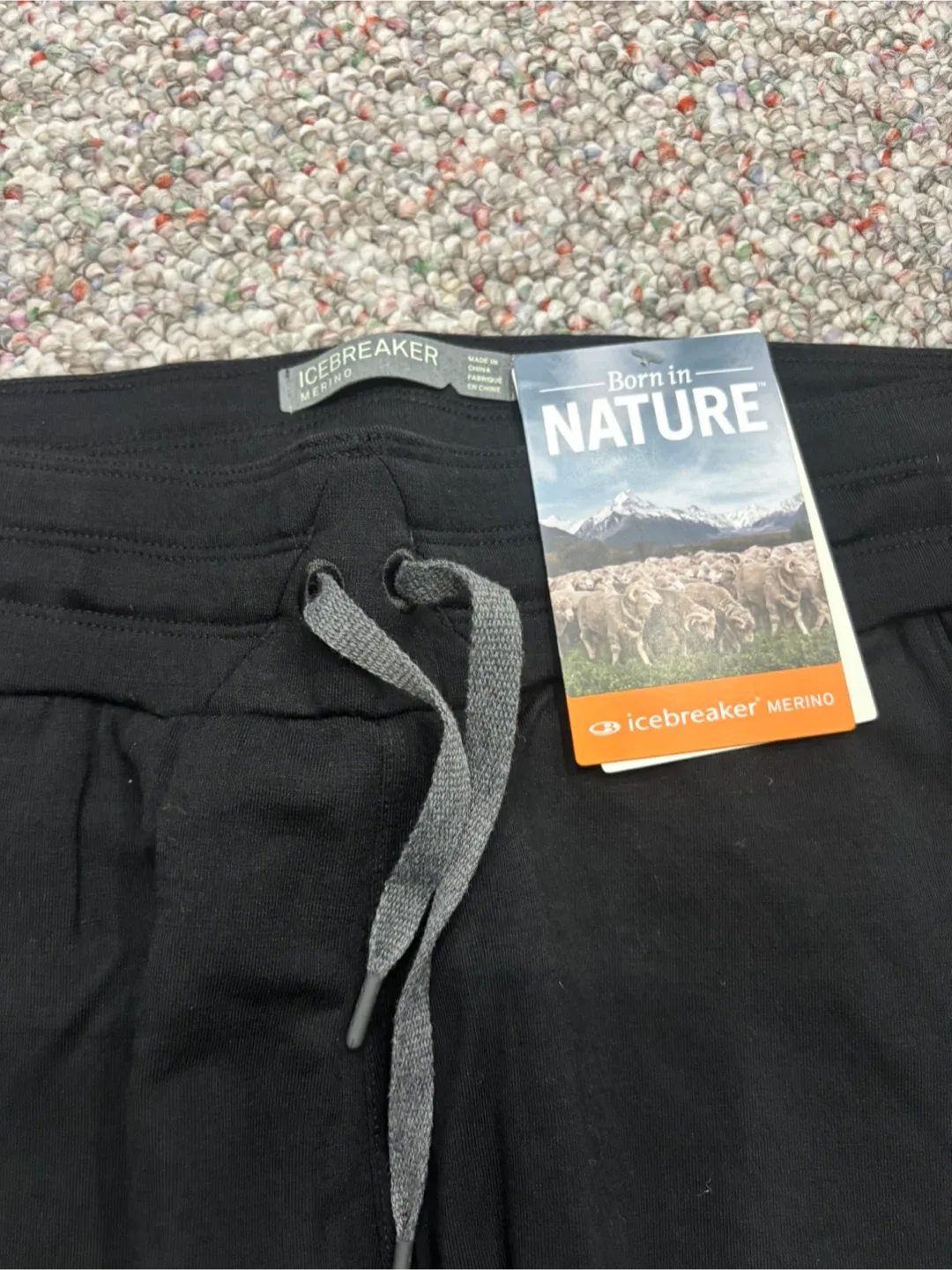 Icebreaker Wmns Crush Black/Charcoal Pants Size S image indicator(2)