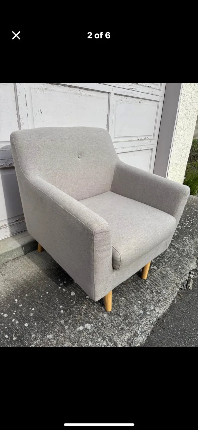 Light Grey Armchair image indicator(5)