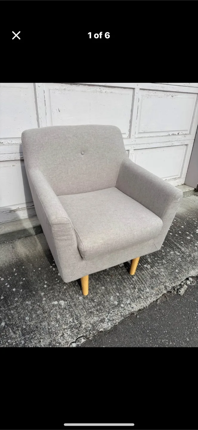 Light Grey Armchair image indicator(6)