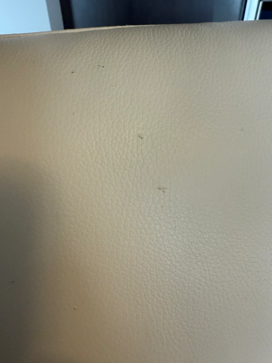 Leather Recliner Chair - Cream Colour - photo 5