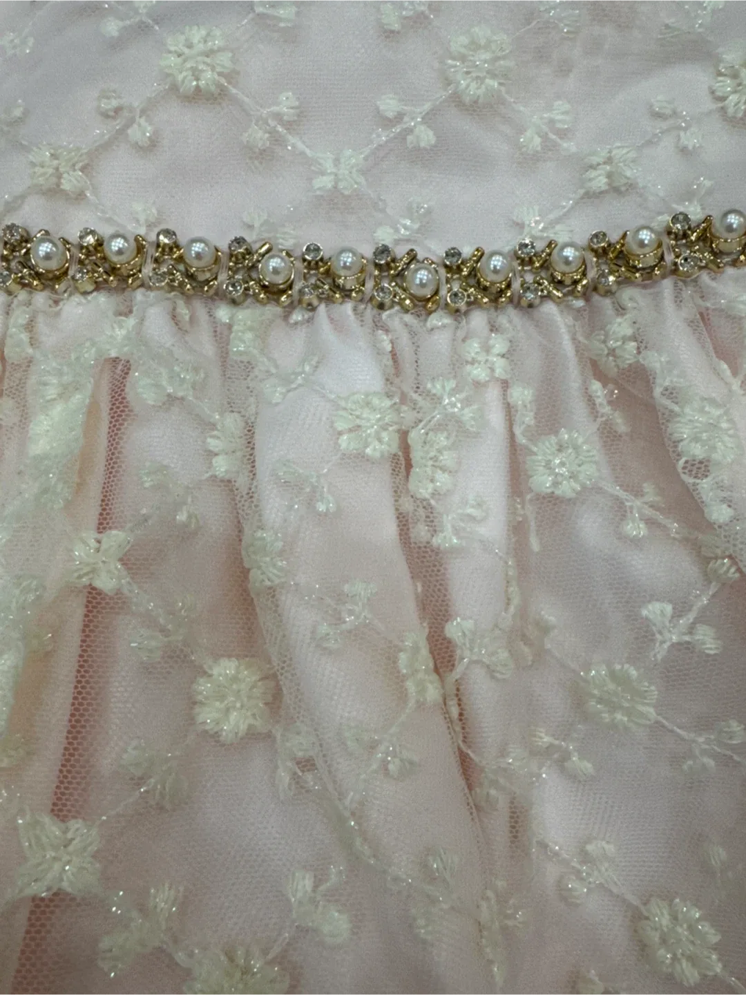 Pink Floral Dress - Girls image indicator(2)