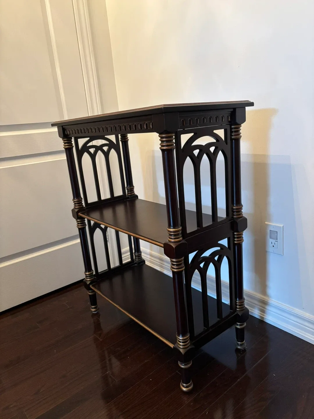 Dark Brown 3-Tier Shelf image indicator(2)