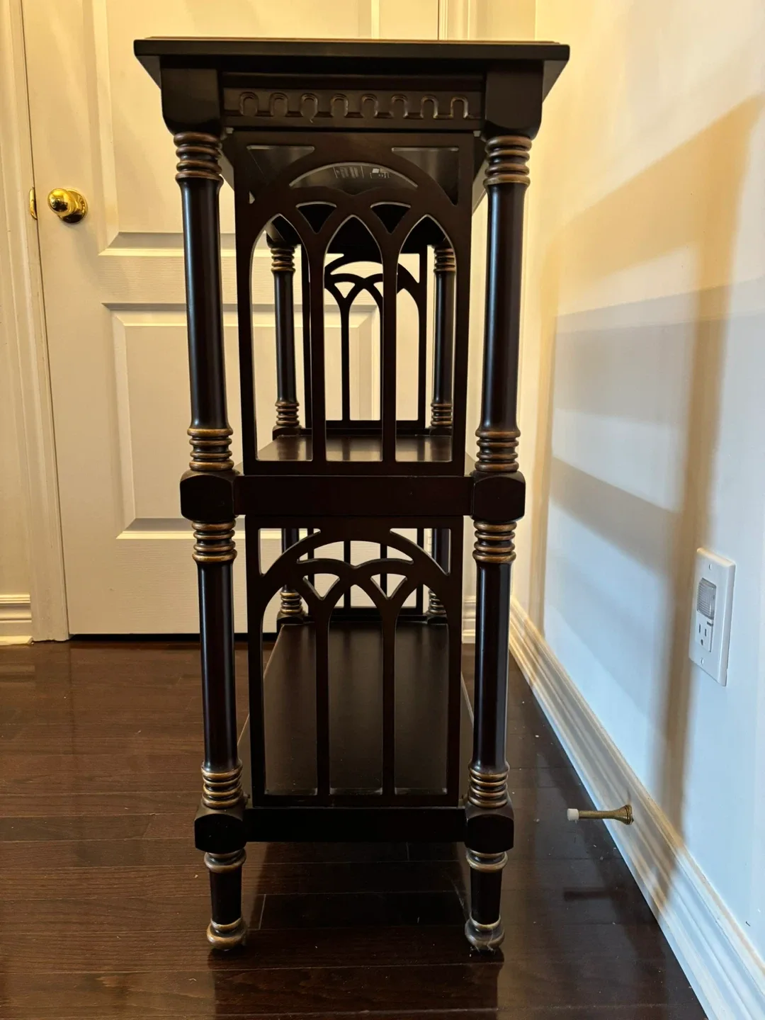 Dark Brown 3-Tier Shelf image indicator(3)