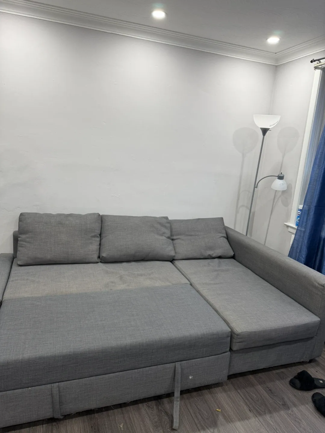 Grey Sectional Sofa with Storage image indicator(4)