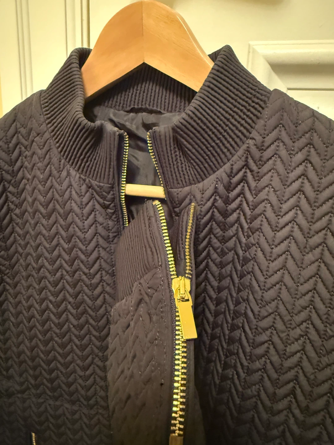 Versace Men’s Black Bomber Jacket