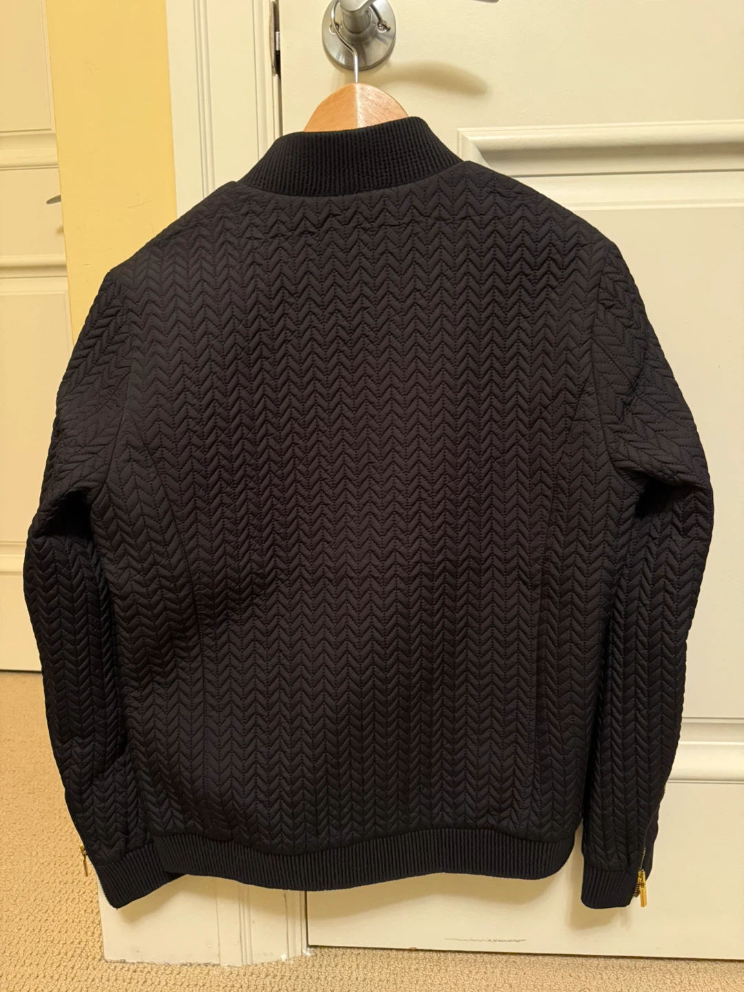 Versace Men’s Black Bomber Jacket - photo 2