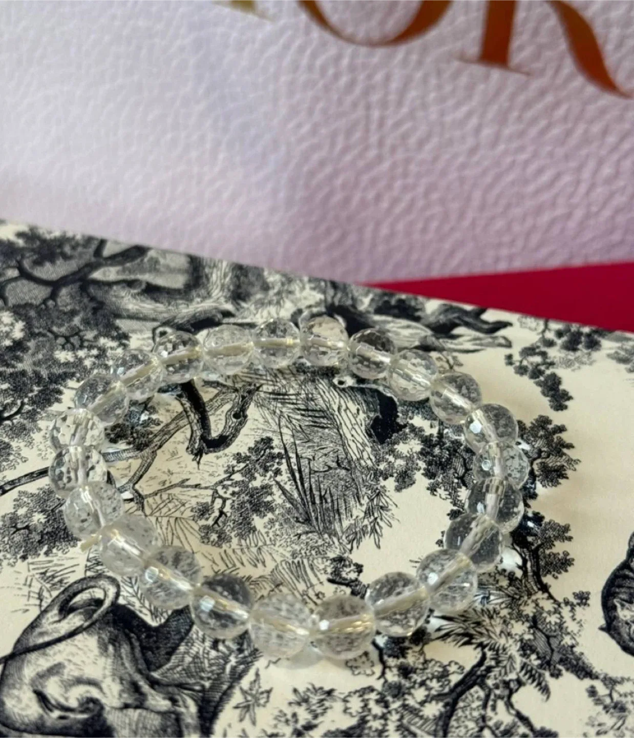 Clear Quartz Beaded Bracelet thumbnail