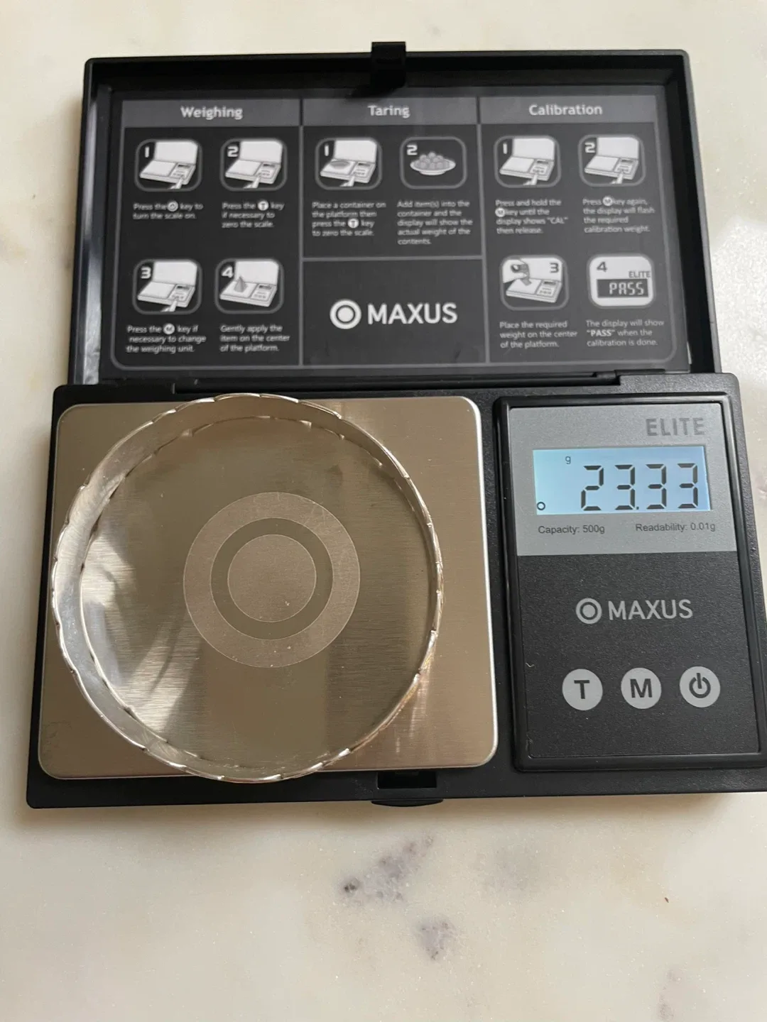 Vintage 925 Silver & 7.5K gold image indicator(5)