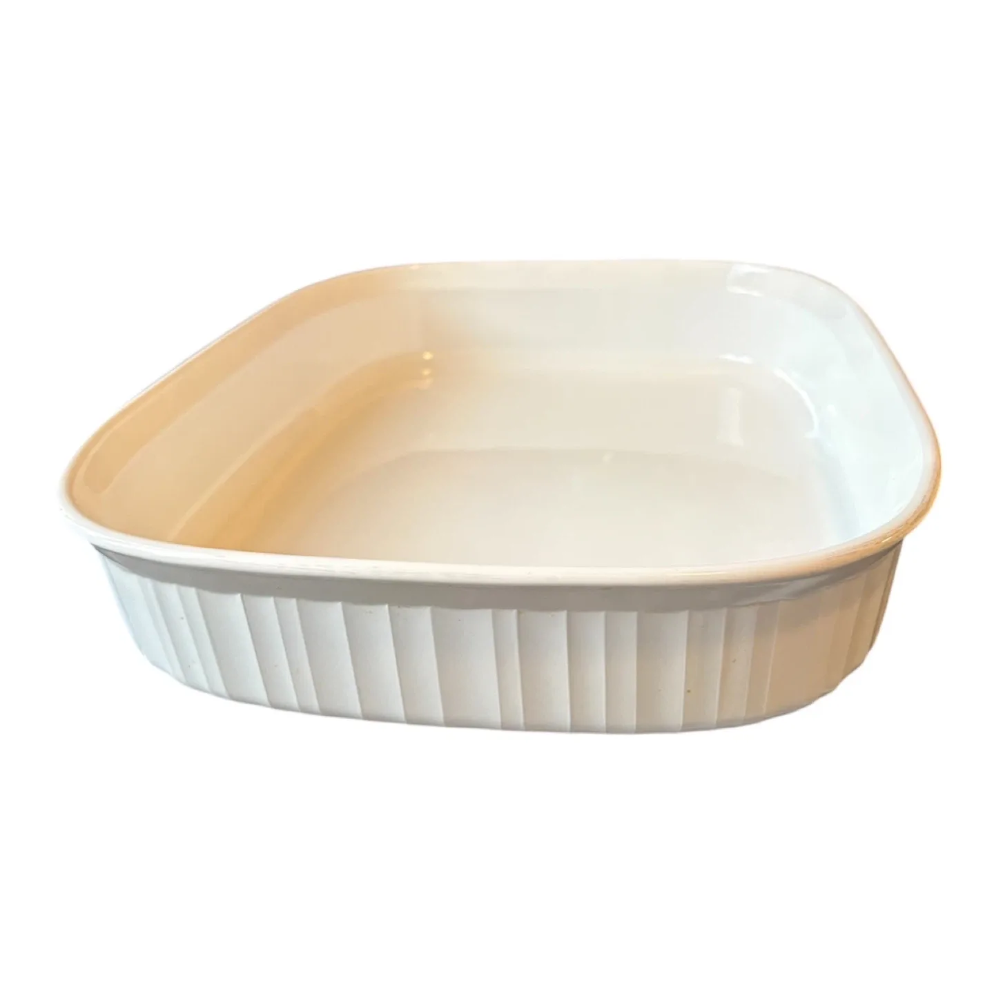 Corningware 4.5 L French White Casserole Dish Open Roaster image indicator(3)