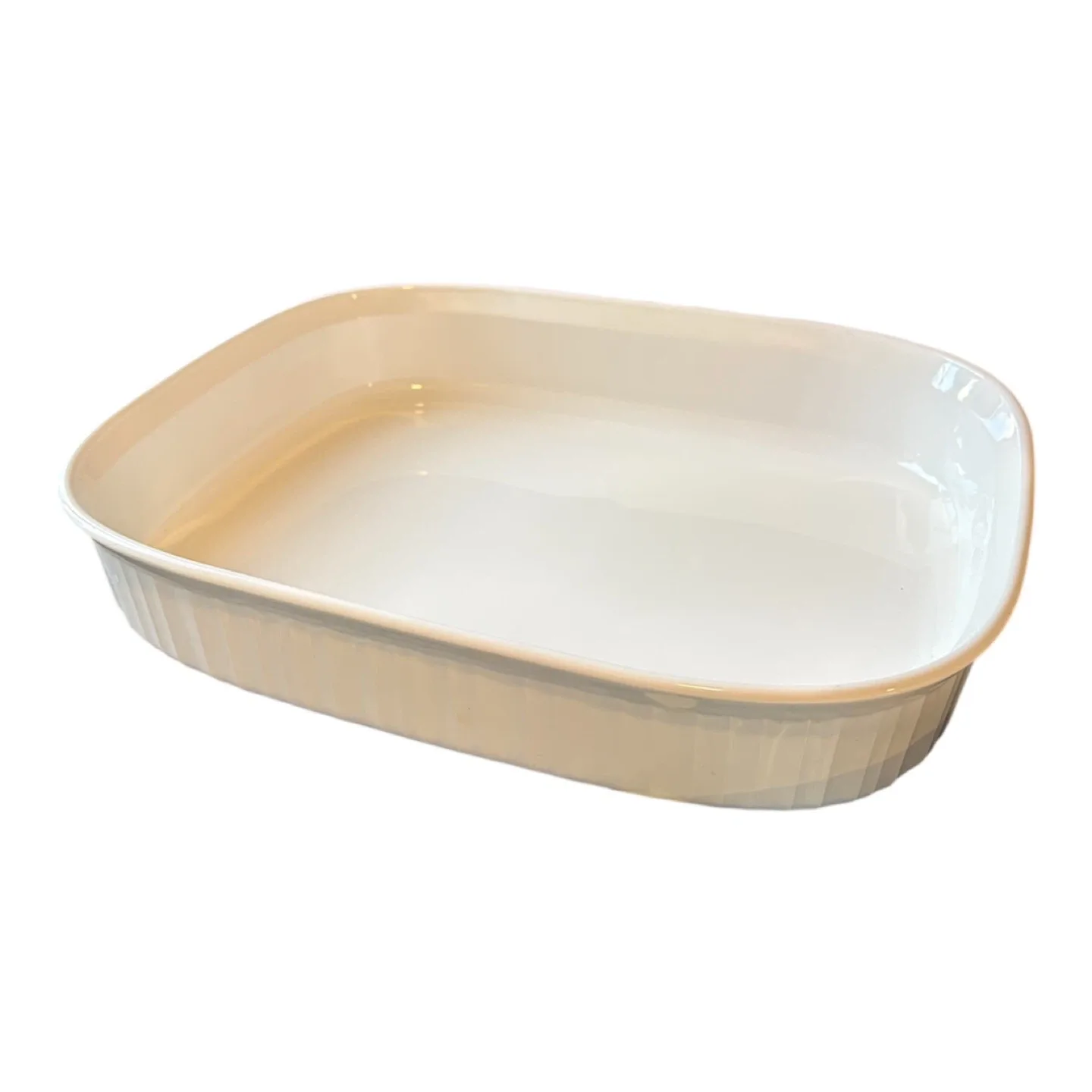 Corningware 4.5 L French White Casserole Dish Open Roaster thumbnail