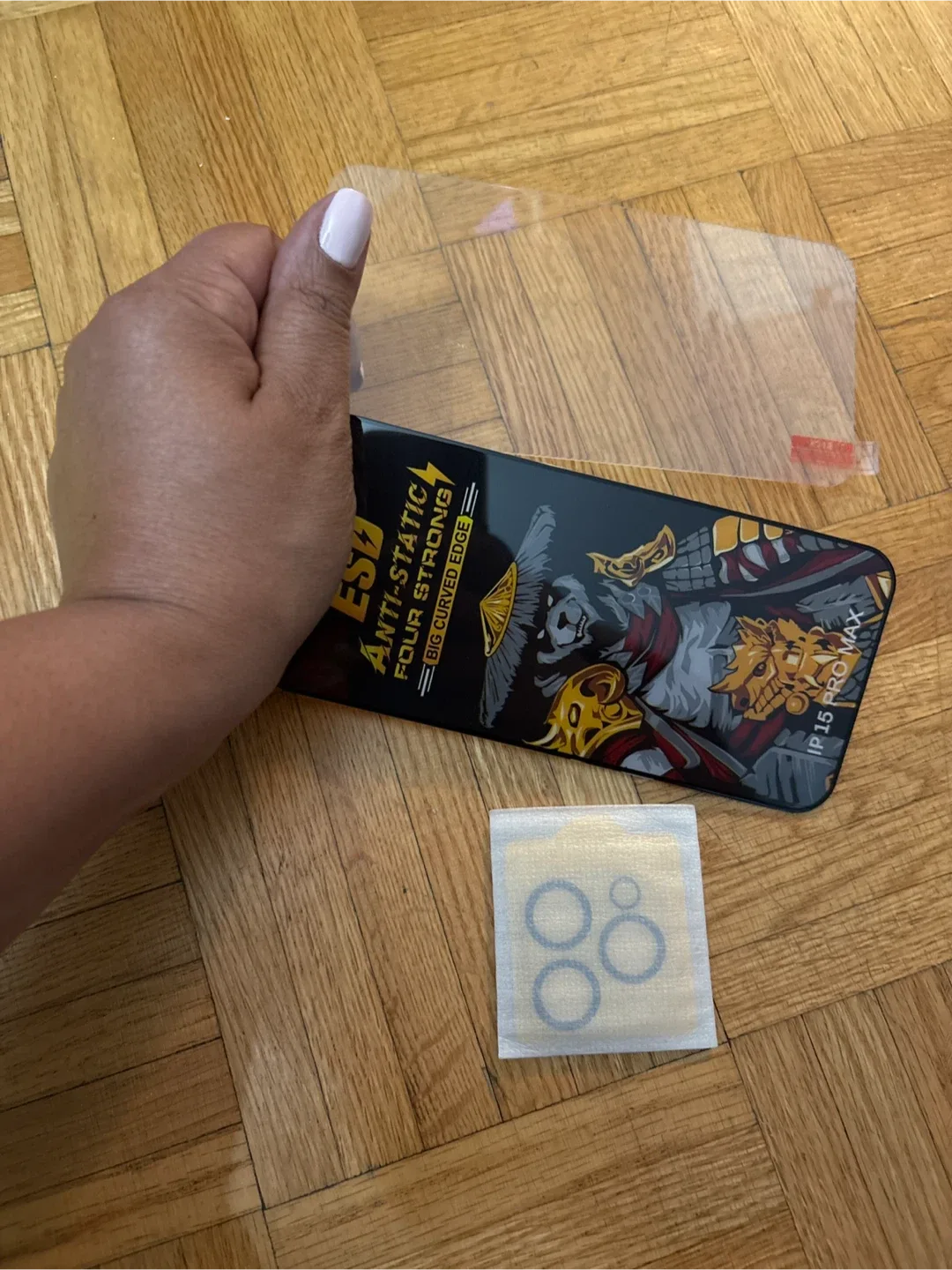 iPhone 15 Pro Max Screen Protector & Clear Case image indicator(3)