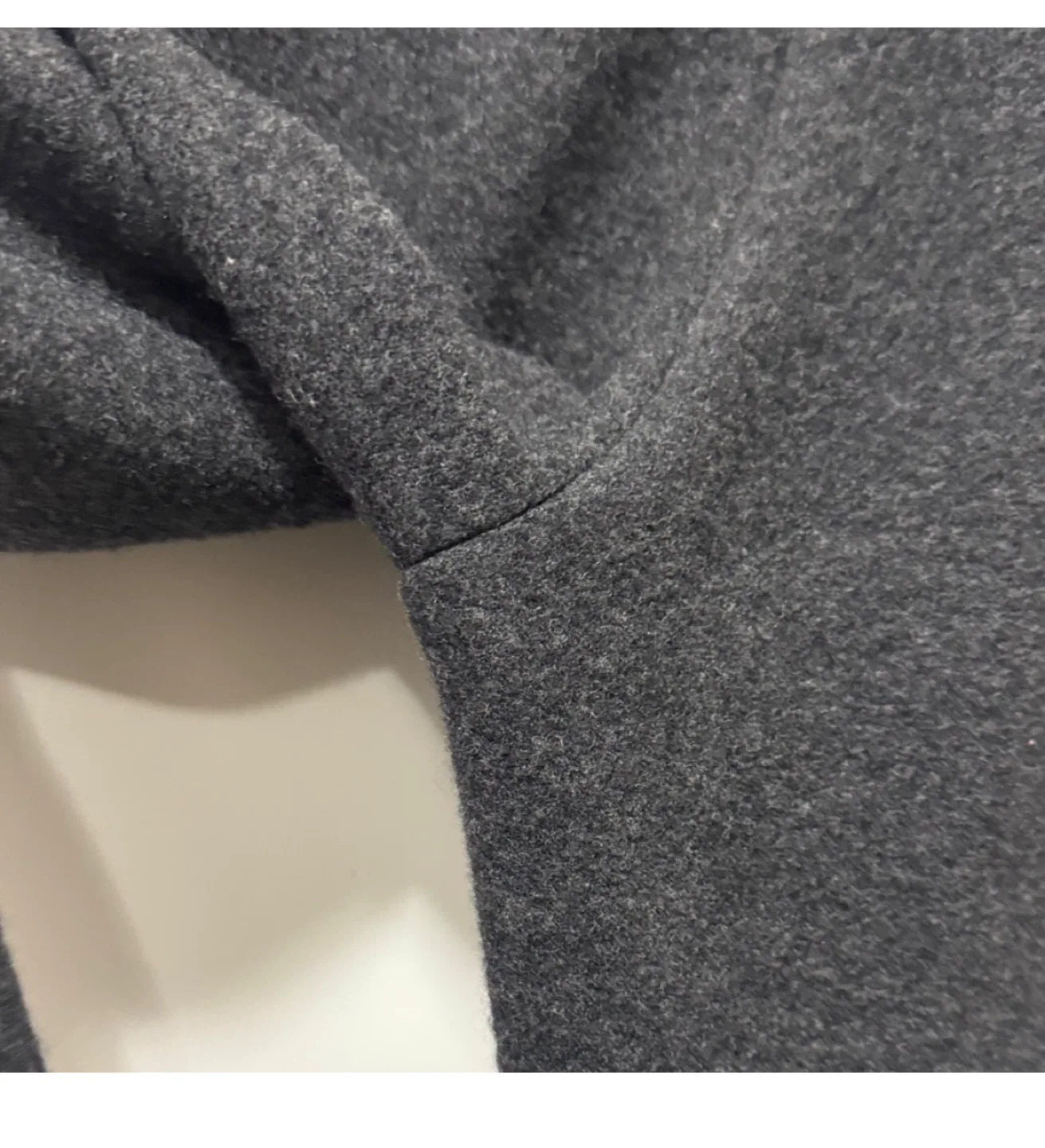 Vintage miu miu fleece wool fuzzy grey Pants - 38 image indicator(5)