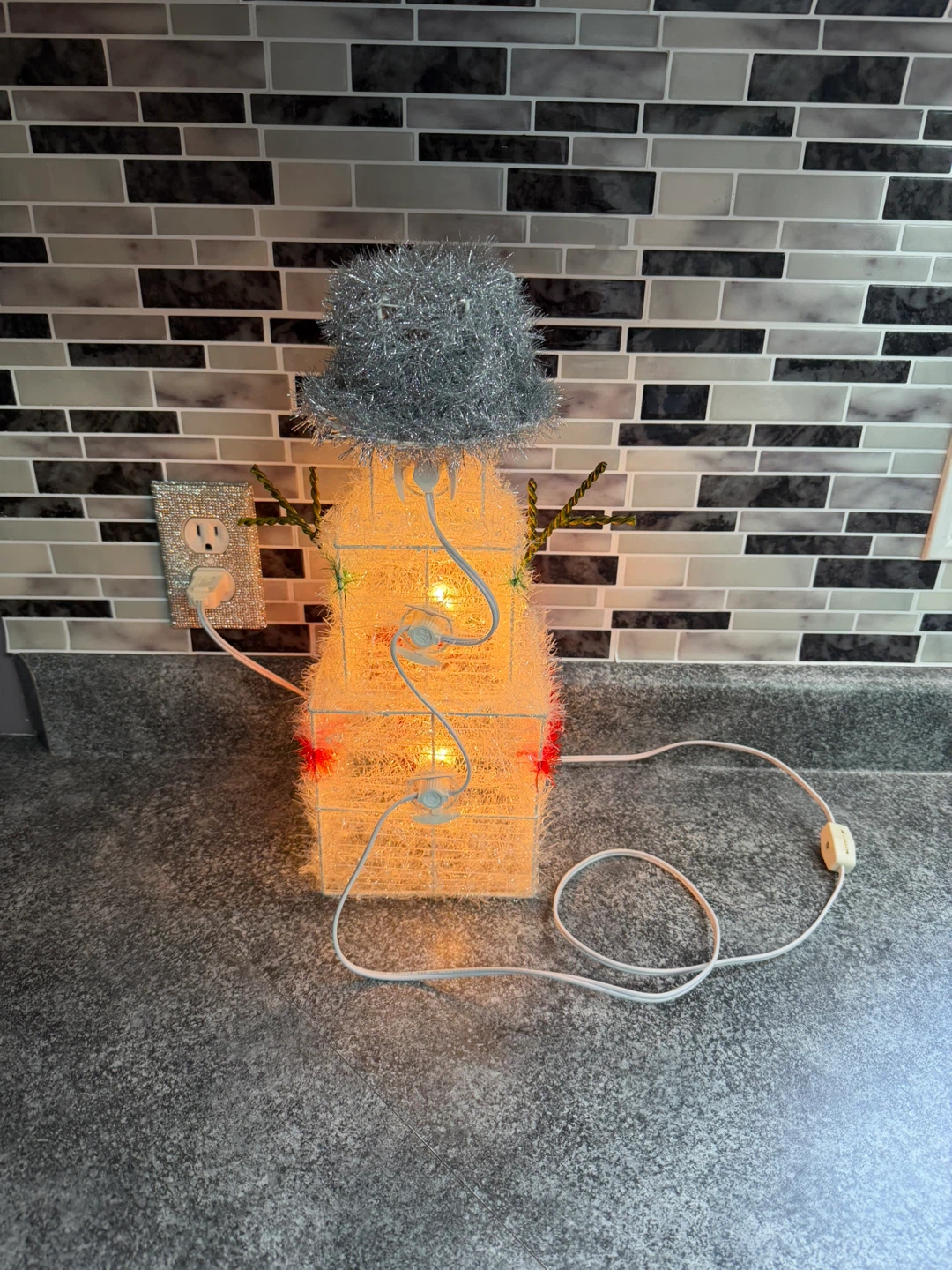 Snowman Christmas Light - photo 3