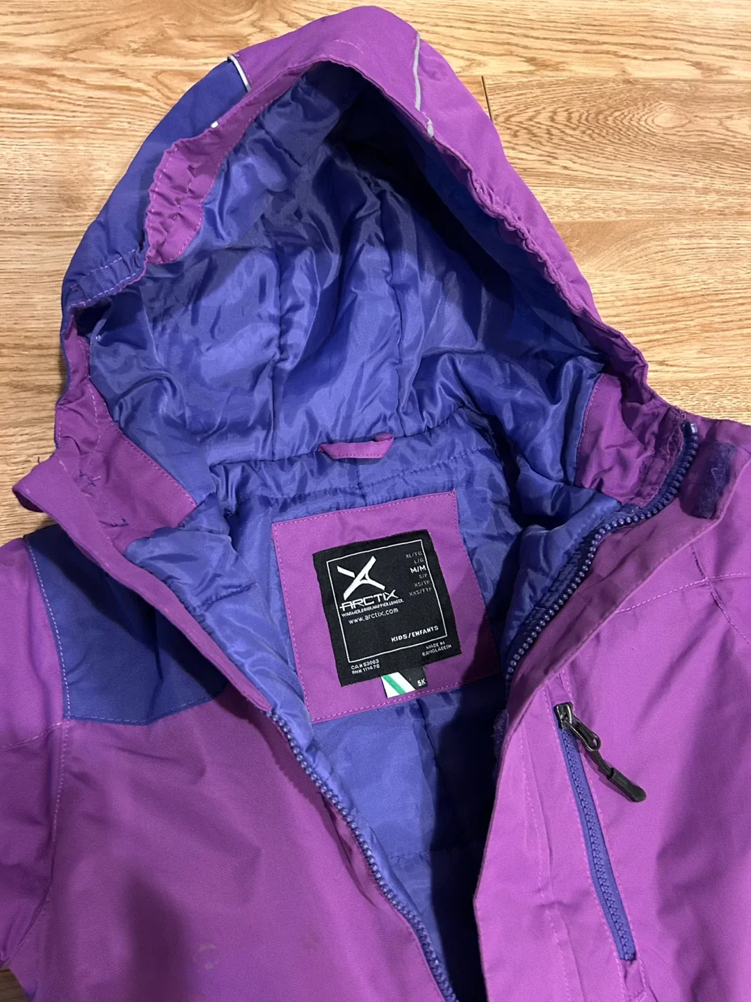 Arctix Kids' Snowsuit - Purple, Size M/M image indicator(3)