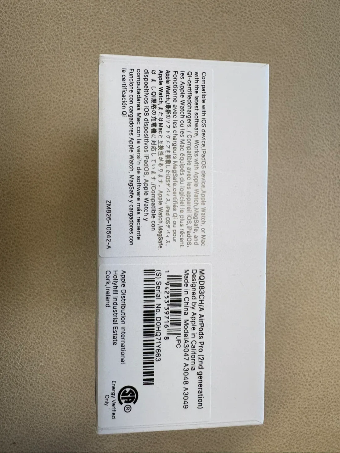 New sealed Apple AirPods Pro (2nd Generation) image indicator(4)