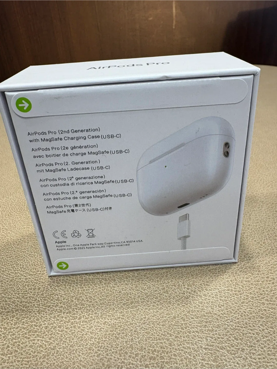 New sealed Apple AirPods Pro (2nd Generation) image indicator(3)