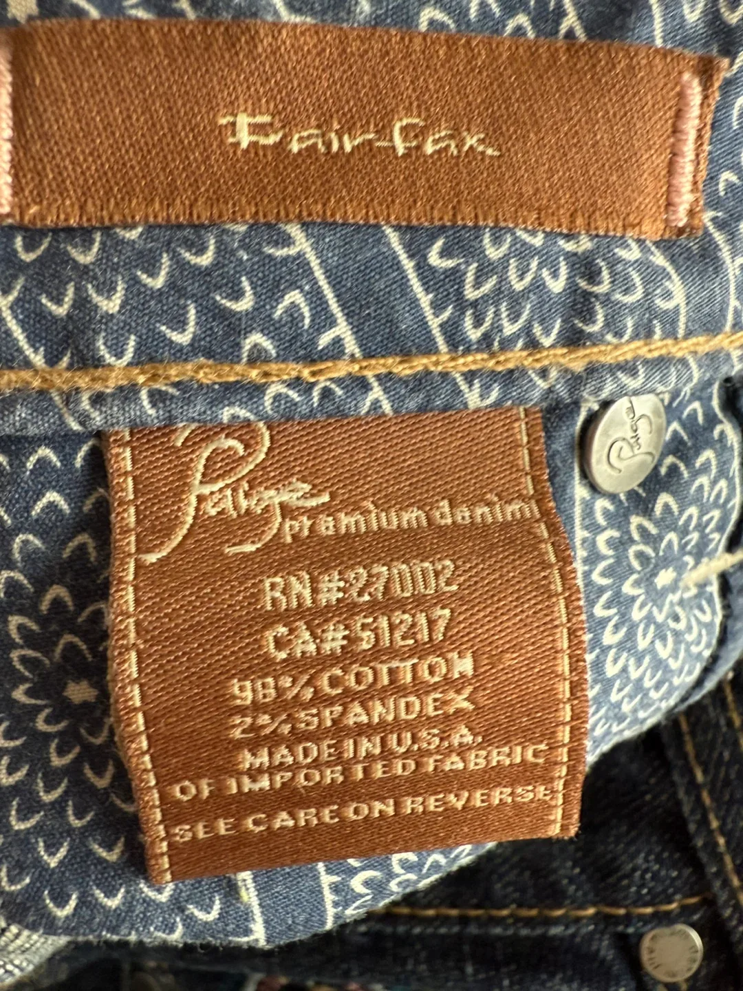 Paige Premium Denim Skirt - Size 29 image indicator(6)