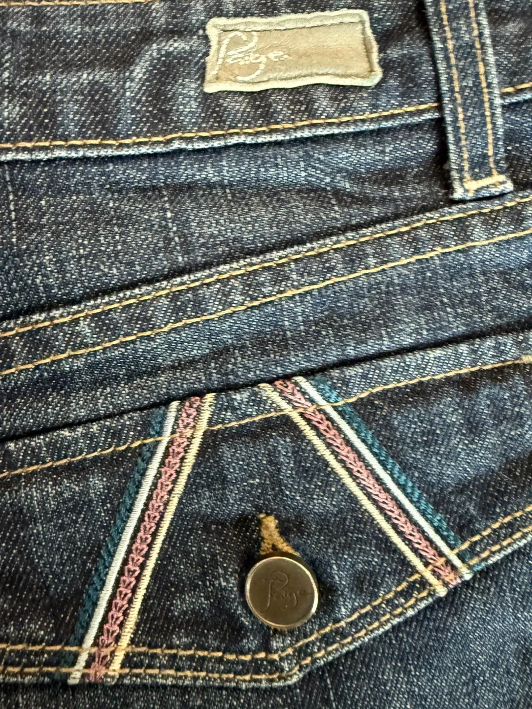 Paige Premium Denim Skirt - Size 29 image indicator(5)