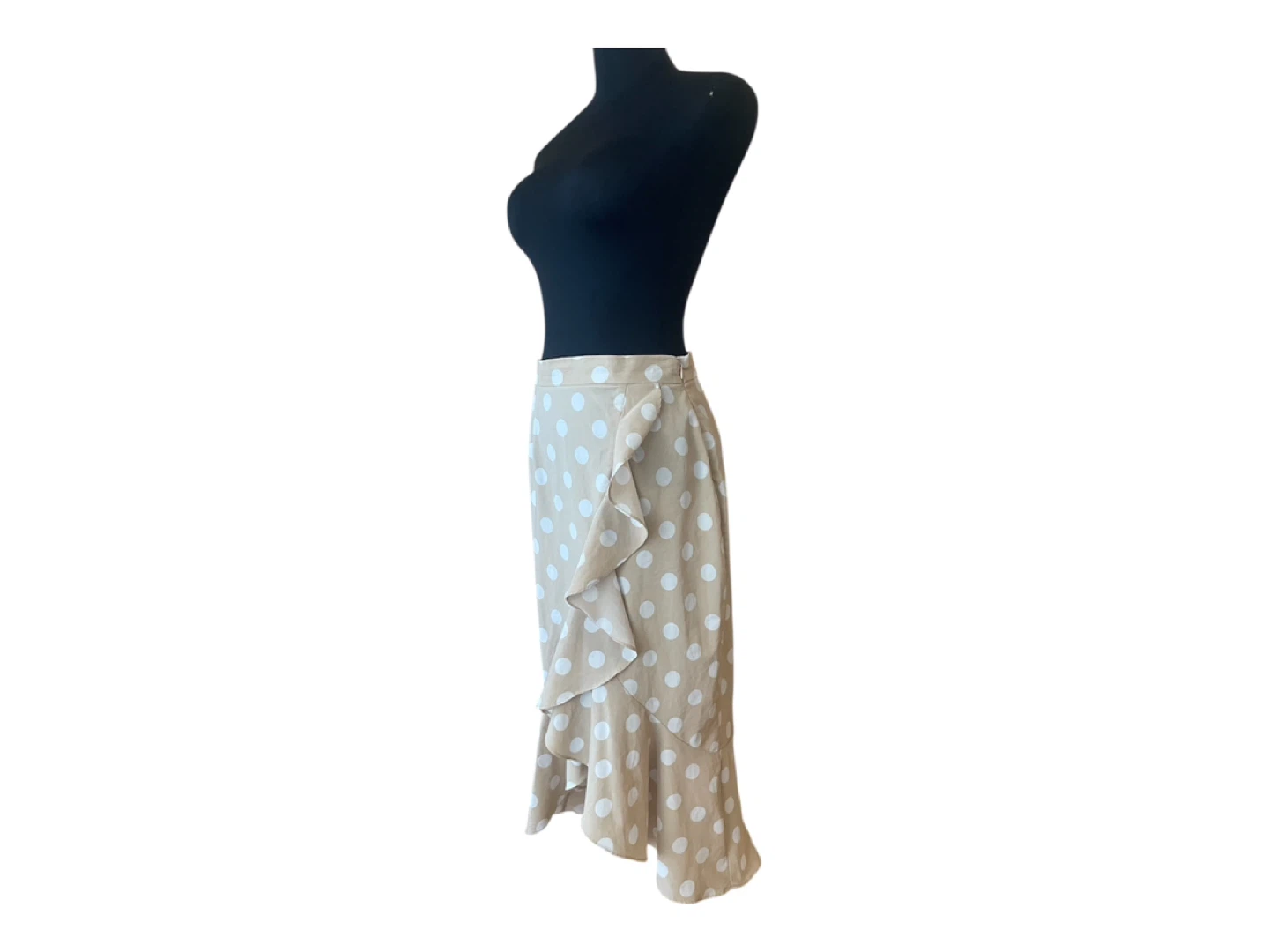 Vintage 2000s Y2K Ruffle Polka Dot Skirt - photo 4