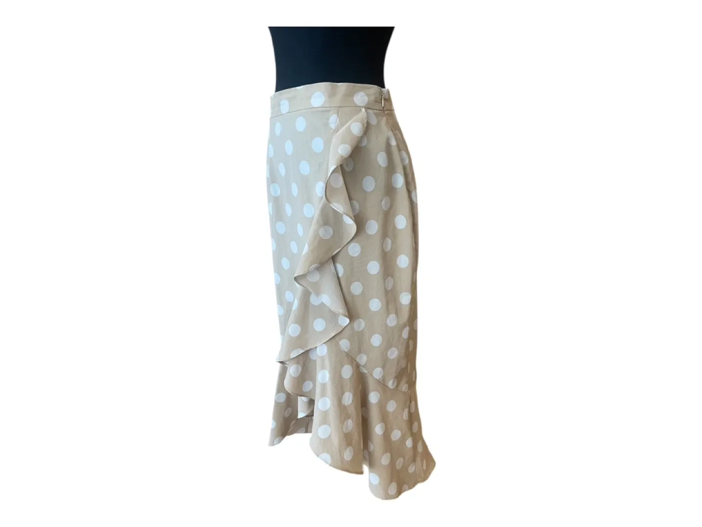 Vintage 2000s Y2K Ruffle Polka Dot Skirt image indicator(3)