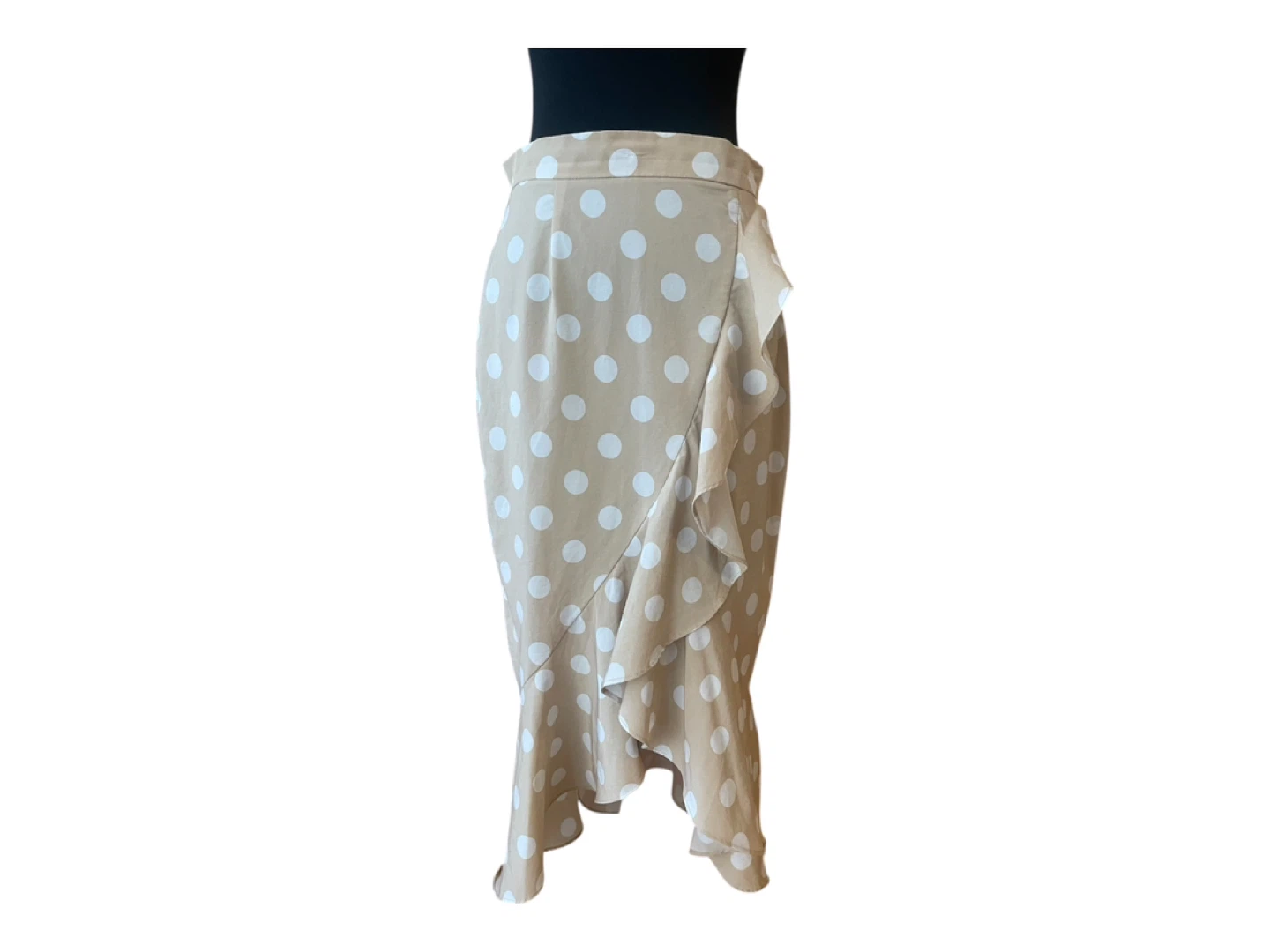 Vintage 2000s Y2K Ruffle Polka Dot Skirt - photo 2
