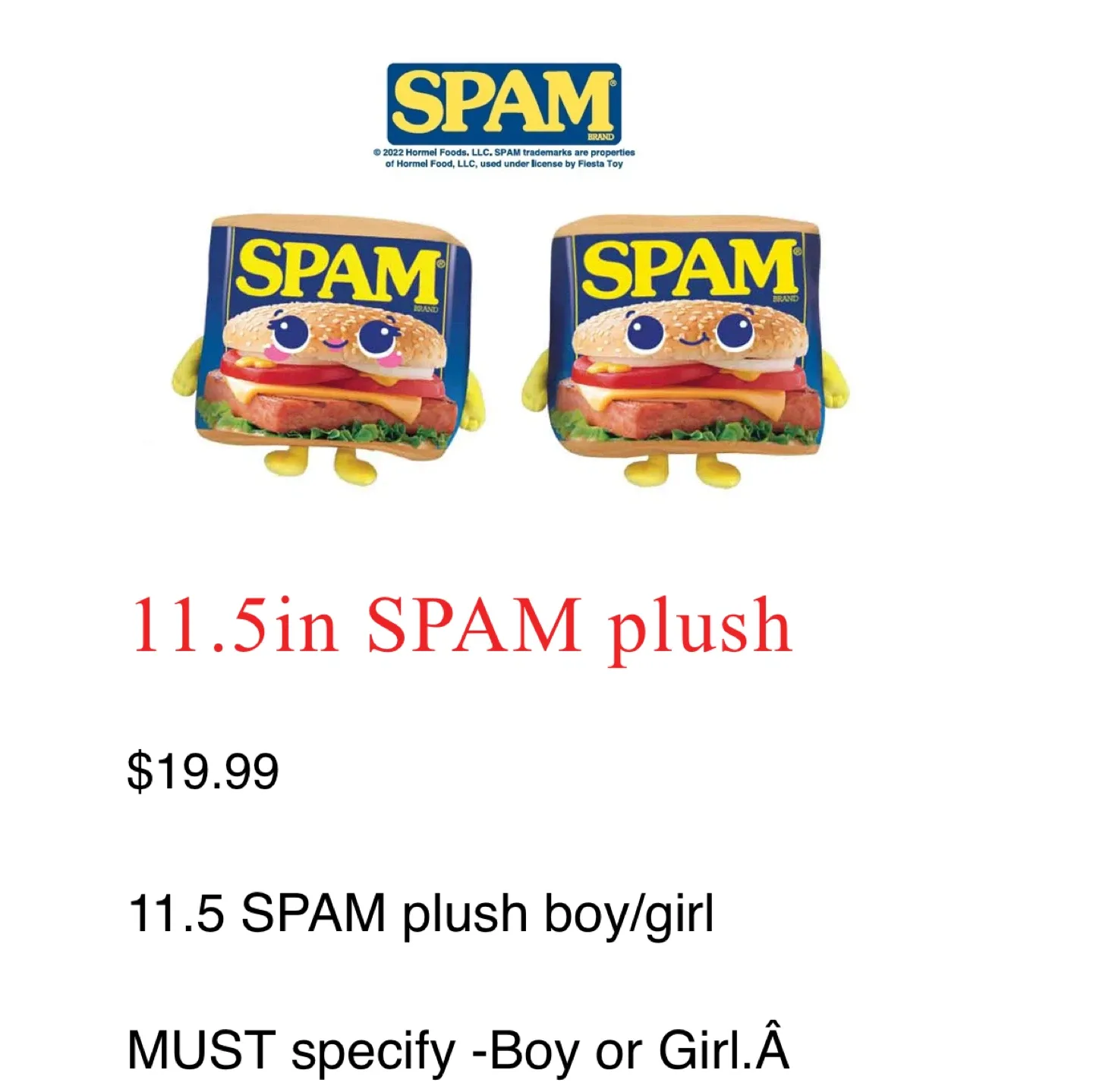 SPAM Brand Plush Toy - New image indicator(5)