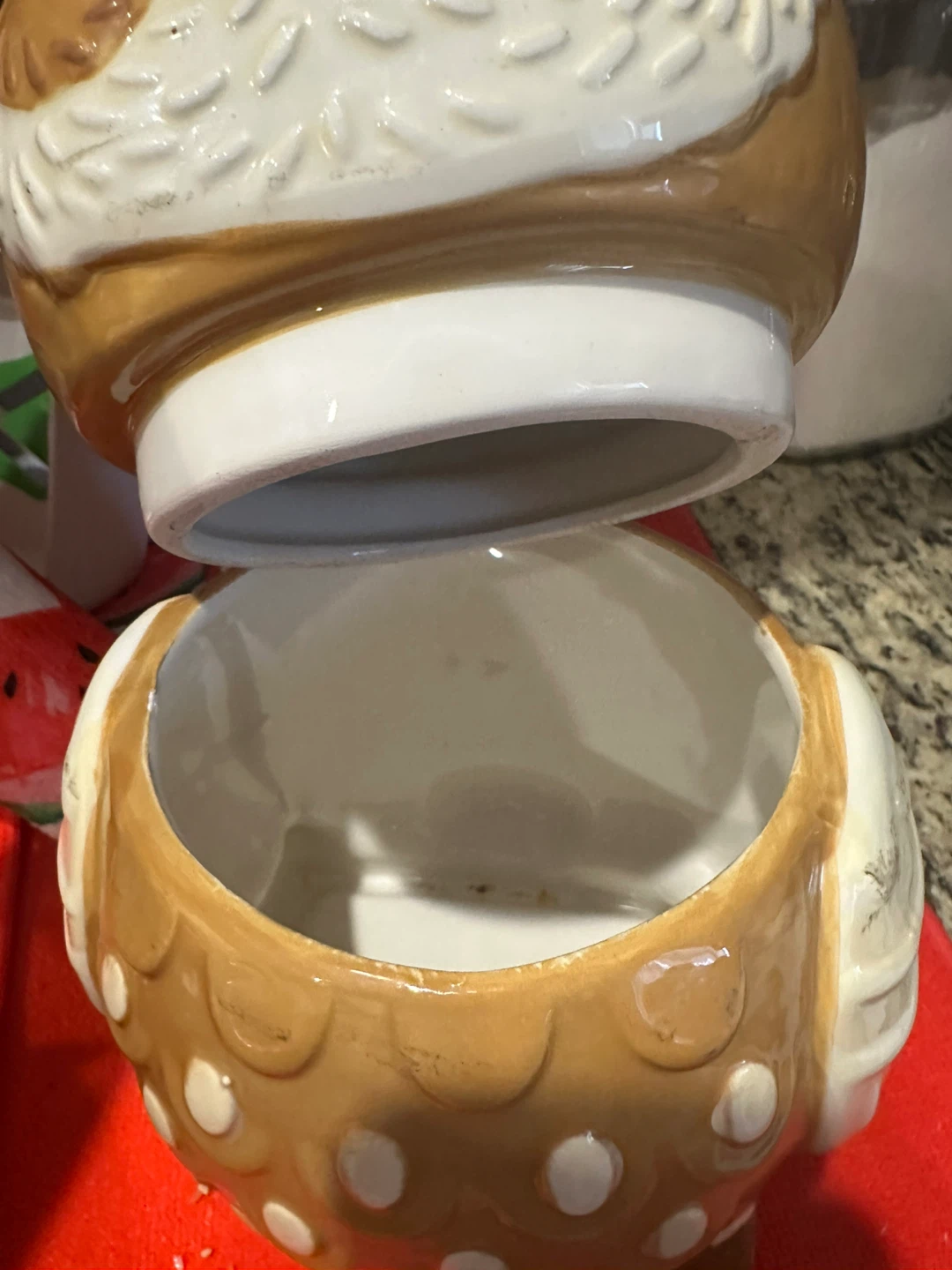 Owl Cookie Jar - photo 2
