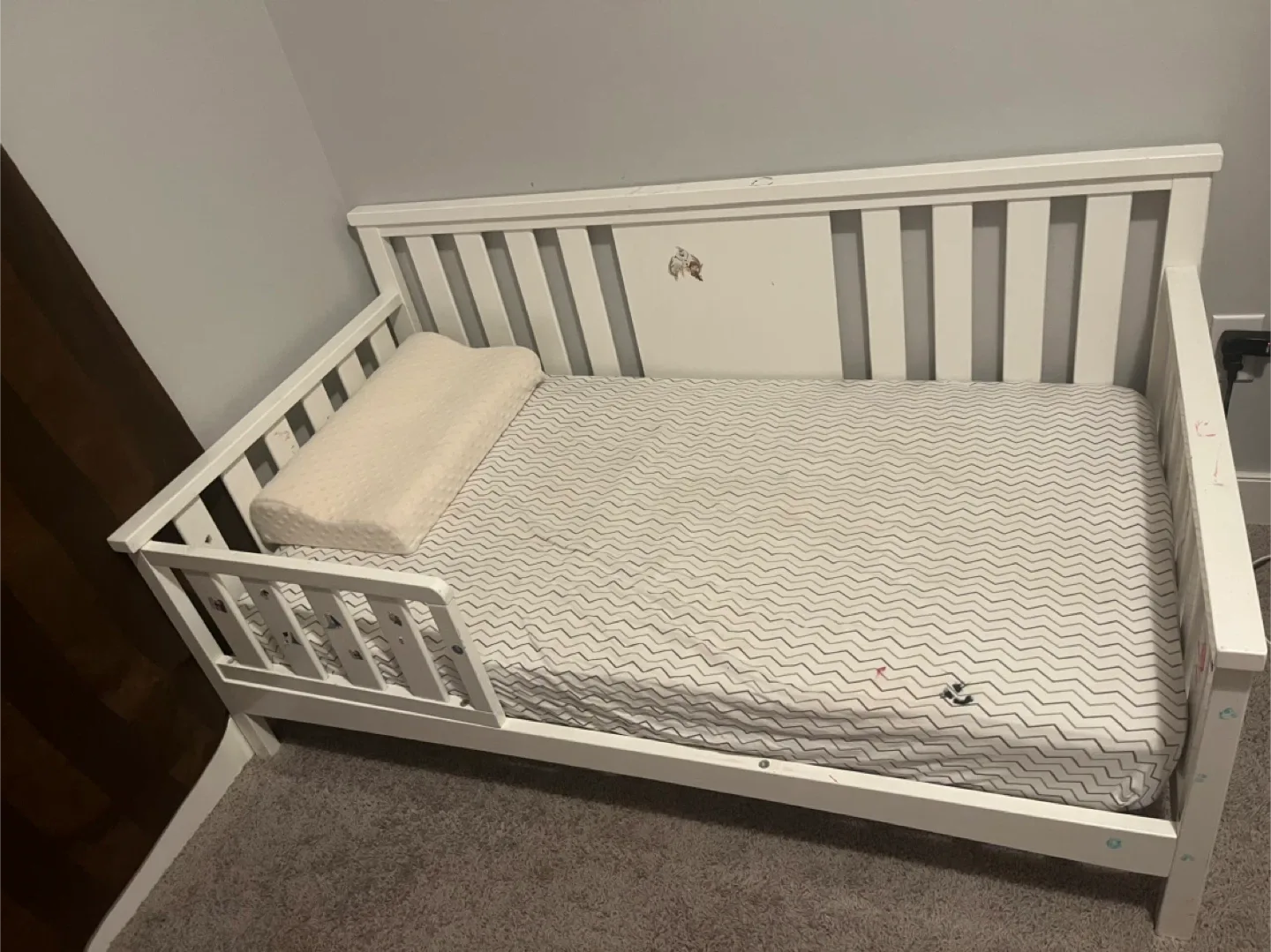 White Toddler Bed