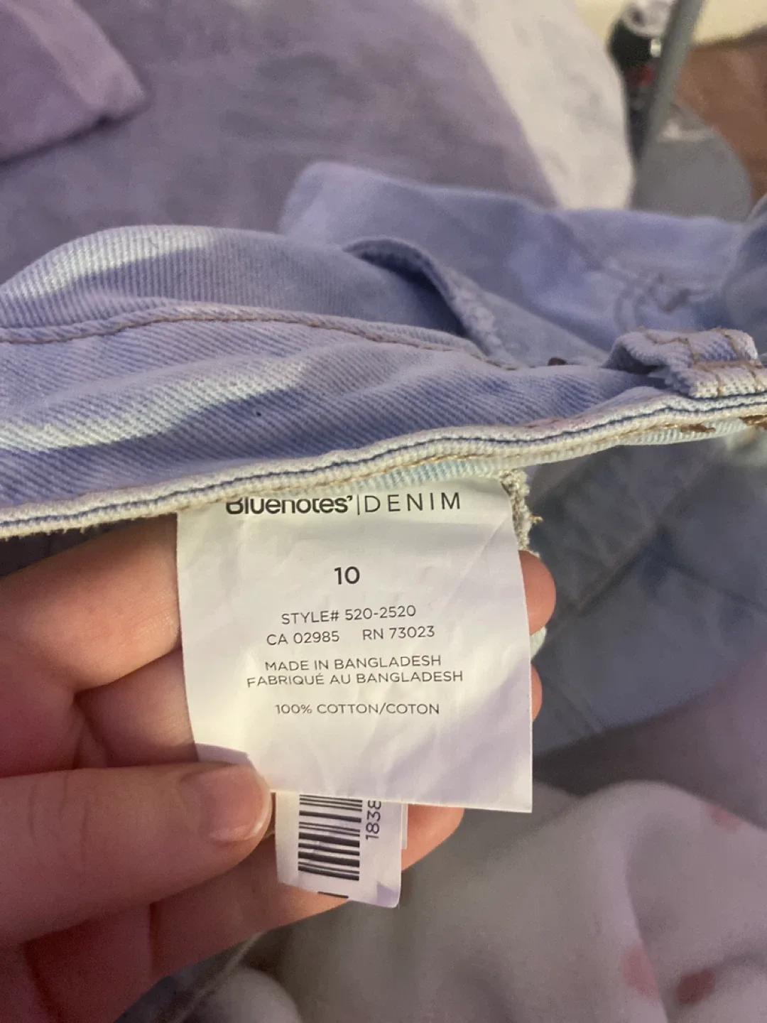 Bluenotes Denim Shorts - Size 10 image indicator(6)