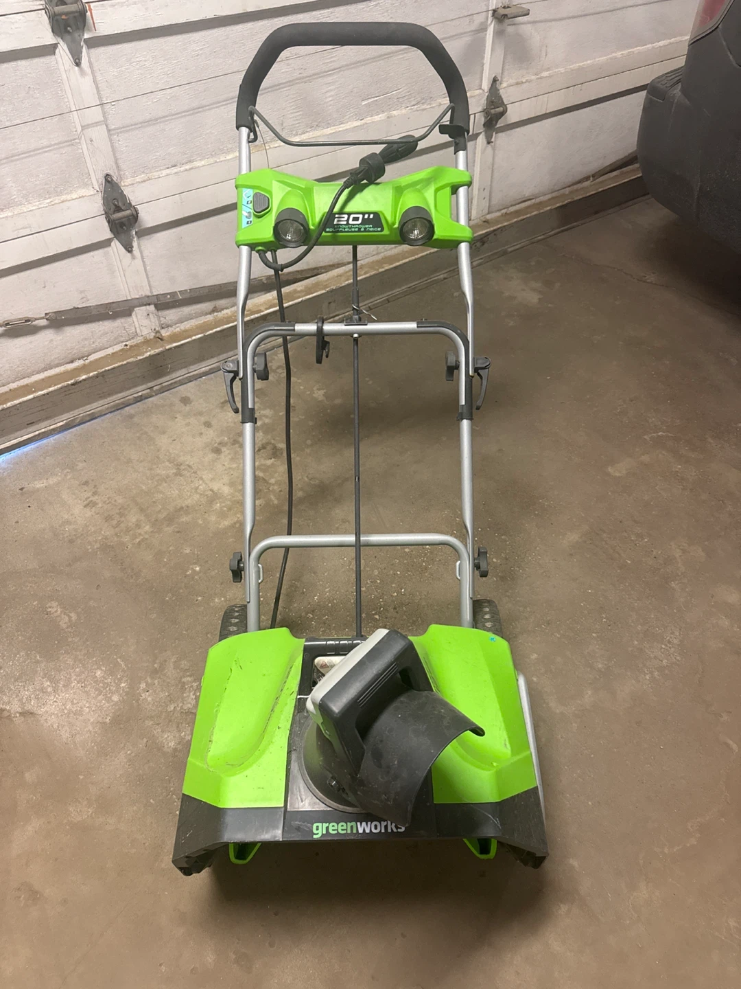 Greenworks 80V 20-Inch Cordless Snow Thrower - photo 2