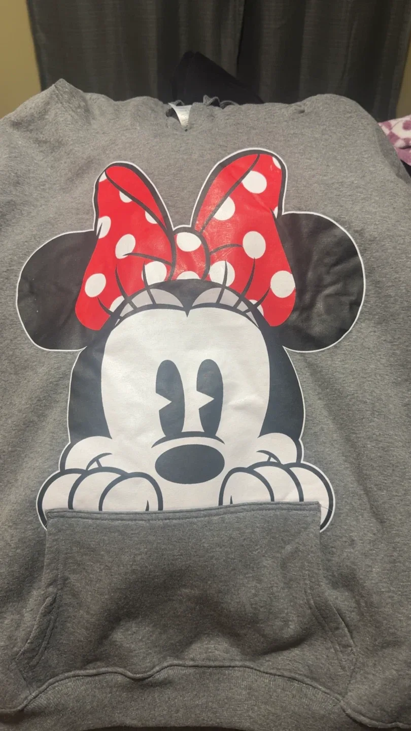 Disney Minnie Mouse Gray Hoodie - 3XL image indicator(2)