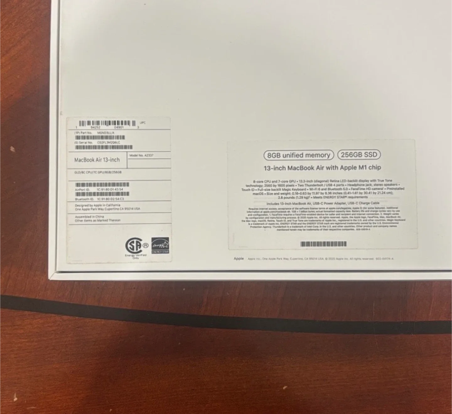 MacBook Air 13-inch Apple M1 256GB rose gold image indicator(3)