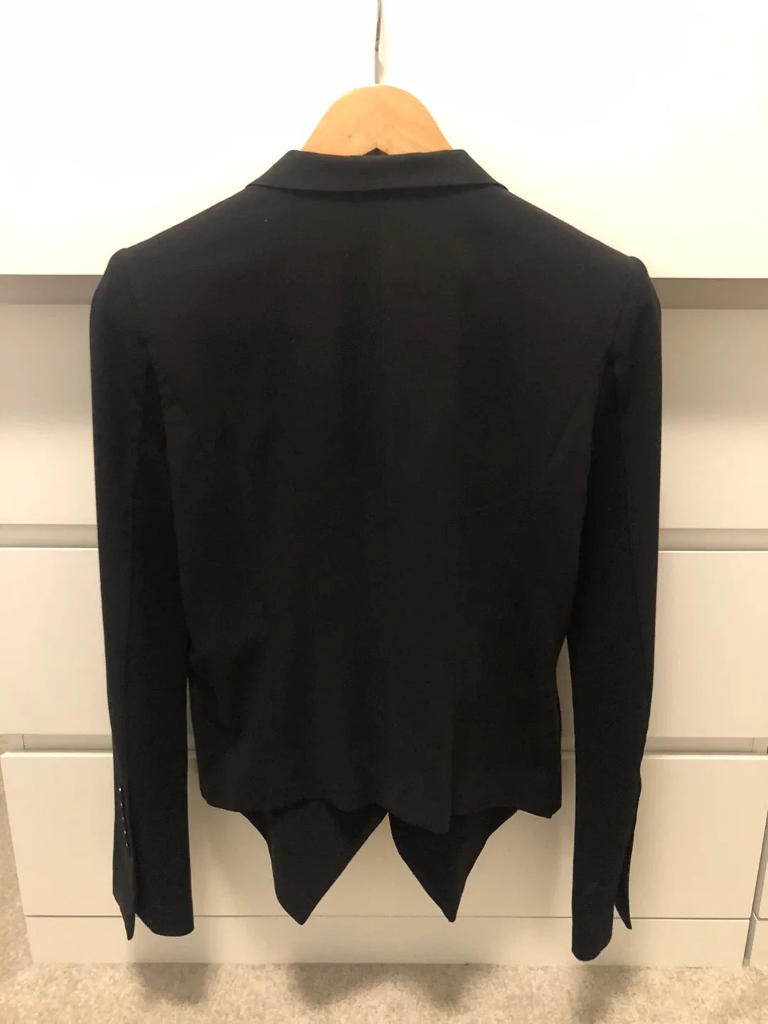 BCBGMAXAZRIA Black Blazer - Size XS image indicator(4)